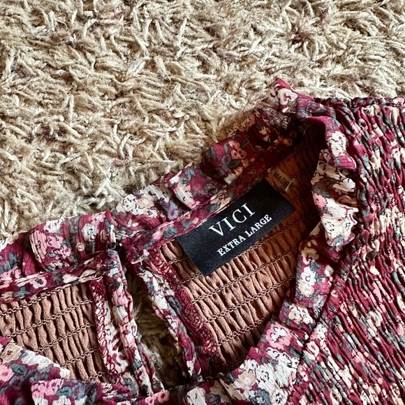 Vici fit and flare knee length dress NWOT - Picture 8 of 8